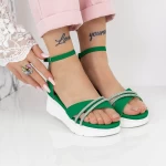 Ženske sandale 2HXS12 Zelena | Mei