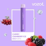 Elektronska nargila za enkratno uporabo STAR800 CHERRY CRANBERRY ICE | VOZOL