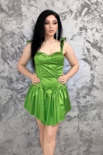 Ženska obleka 10564 Svetlo Zelena | Kikiriki
