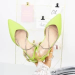 Ženski baletni čevlji 2LE13 Zelena | Mei
