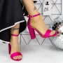 Ženski sandali z debelo peto 2XKK88 Fuksija | Mei