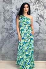 Ženska obleka 51760 Zelena | Kikiriki