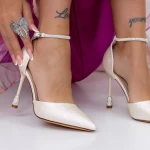 Stiletto čevlji 3DC15 Zlata | Mei