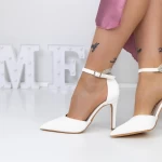 Stiletto čevlji 3XKK10 Bela | Mei