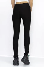 Ženske hlačne nogavice F55254 Črna | Farfallina