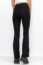 Ženske hlačne nogavice F55258 Črna | Farfallina
