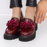 Ženski casual čevlji 3LE23 Češnjev | Mei