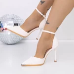 Stiletto čevlji 3DC28 Bež | Mei