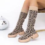 Ženski škornji 3B11 Leopard | Mei