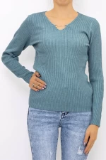 Ženska bluza D695 Modra | Fashion
