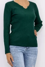 Ženska bluza D695 Zelena | Fashion