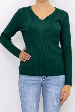 Ženska bluza D695 Zelena | Fashion