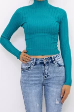 Ženska bluza D643 Modra | Fashion