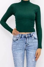 Ženska bluza D643 Temno Zelena | Fashion