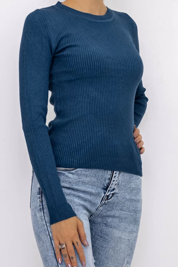 Ženska bluza D716 Modra | Fashion
