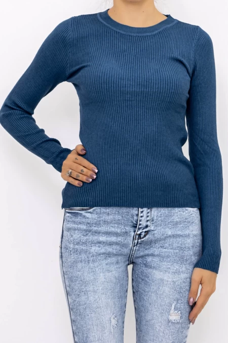 Ženska bluza D716 Modra | Fashion