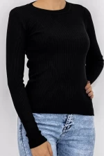 Ženska bluza D716 Črna | Fashion