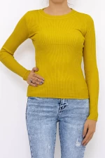 Ženska bluza D716 Rumena | Fashion