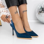 Stiletto čevlji 3DC27 Modra | Mei