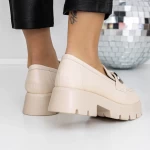 Ženski casual čevlji 3BQ18 Bež | Mei