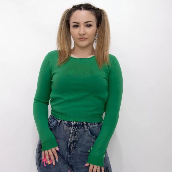 Ženska bluza D314 Svetlo Zelena | Fashion