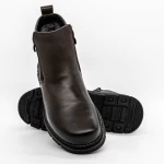 Kratki moški škornji 809-1B Rjava | Fashion
