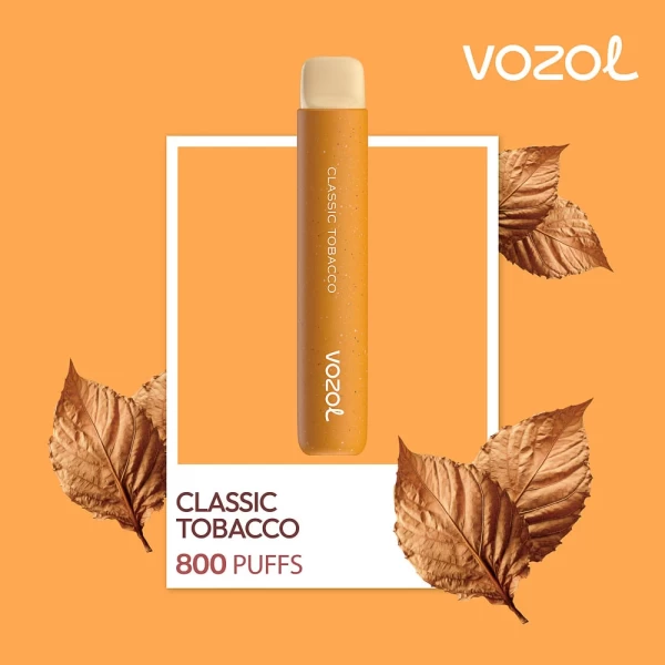 Elektronska cigareta za enkratno uporabo STAR800 CLASSIC TOBACCO | VOZOL