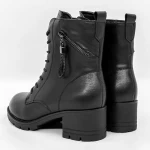 Ženski kratki škornji s krznom 8023 Črna | Formazione