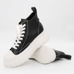 Kratki spomladansko-jesenski ženski škornji H5022 Črna | Franco Gerardo