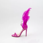 Ženski sandali s tanko peto XKK232 Roza | Mei