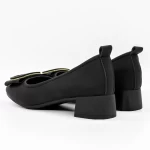 Čevlji z debelo peto TP5008 Črna | Formazione