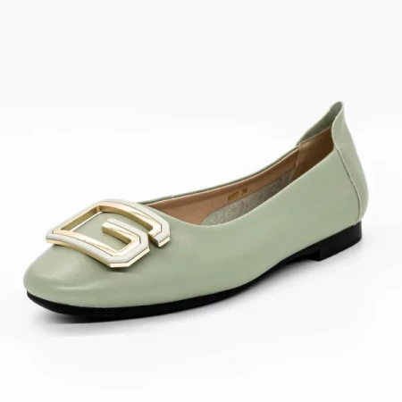 Ženski baletni čevlji 6097 Zelena | Formazione