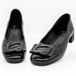 Čevlji z debelo peto 9625 Črna | Formazione