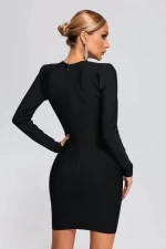 Ženska obleka R2209 Črna | New Era
