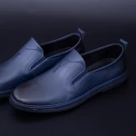 Moški čevlji iz naravnega usnja KL60803 Modra | Stephano