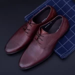Moški čevlji iz naravnega usnja QF576-K51 Rdeča | Stephano
