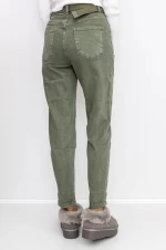 Ženske jeans hlače KS138-12 Zelena | Mina