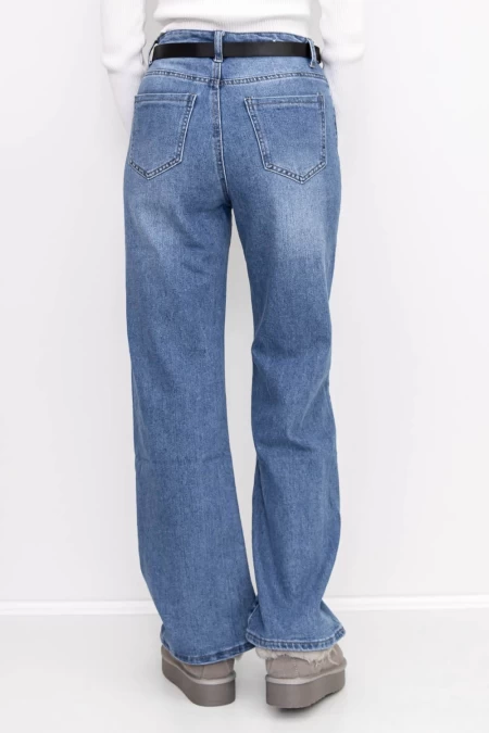 Ženske jeans hlače G7925 Modra | Mina