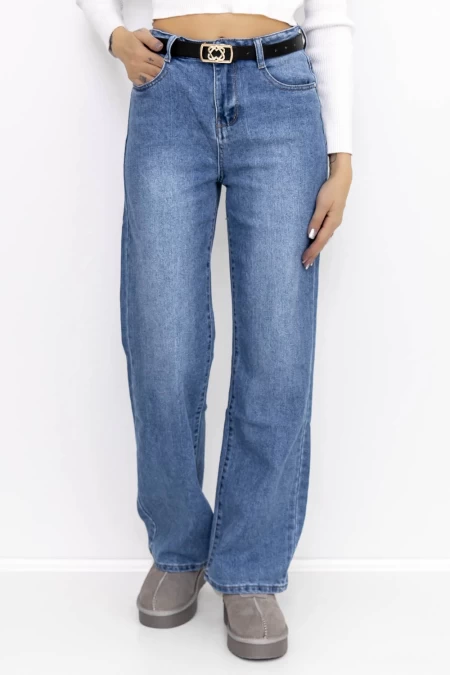 Ženske jeans hlače G7925 Modra | Mina