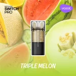 Kartuša za enkratno uporabo SWITCH PRO TRIPLE MELON | VOZOL