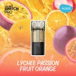 Kartuša za enkratno uporabo SWITCH PRO LYCHEE PASSION FRUIT ORANGE | VOZOL