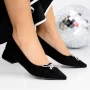 Ženski baletni čevlji 3LE33 Črna | Mei