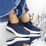 Ženski casual čevlji A525 Temno Modra | Botinelli