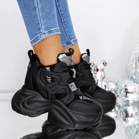 Ženski casual čevlji 3SJN25 Črna | MEI