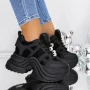 Ženski casual čevlji 3SJN28 Črna | MEI
