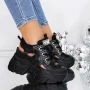 Ženski casual čevlji 3SJN37 Črna | MEI