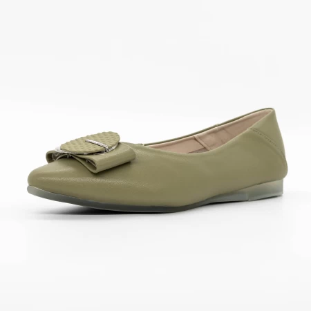Ženski baletni čevlji T6021C Zelena | Stephano