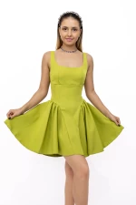 Ženska obleka 1037-9 Zelena | Fashion