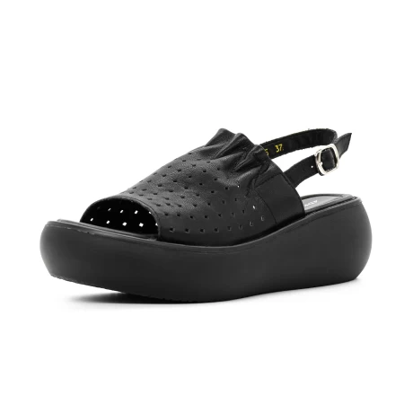 Ženski sandali s platformo FF05 Črna | Advancer