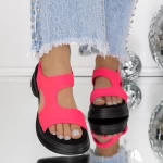 Ženski sandali s platformo 3GZ97 Roza | Mei